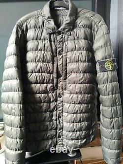 Genuine Stone Island Jacket / Over Shirt. 100% duck down. Immaculate condition