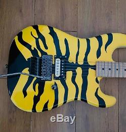 George Lynch ESP LTD GL-200MT Signature Guitar Yellow Tiger Mint Condition