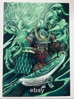 Ghostly Samurai Displate Limited Edition- 827/1000-Perfect condition