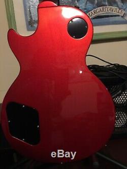 Gibson Limited Edition, Rare Les Paul Nitrous Vibrant Red Mint Condition With HSC