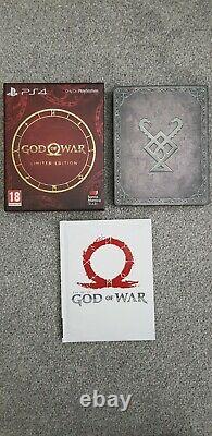 God Of War PS4/PS5 Steelbook Limited/Collector's Edition Artbook Mint Condition
