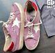 Golden Goose Sz 40 9 May Pink Glitter Sneakers. Used Condition With Dust Bag