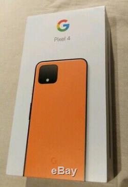 Google Pixel 4 (64 GB, Oh So Orange Ltd Edition, Unlocked) Perfect condition