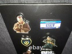 Grand Theft Auto IV Promo Pin Set (2008) VG CONDITION LIMITED EDITION GTA 4 PINS