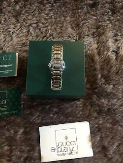 Gucci ladies watch 9000L With box and paperwork excellent condition