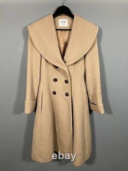 HOBBS LIMITED EDITION WOOL Overcoat Size UK10 Great Condition Women's