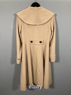 HOBBS LIMITED EDITION WOOL Overcoat Size UK10 Great Condition Women's