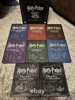 Harry Potter Steelbook Collection 4k + Blu Ray Great Condition Read Description