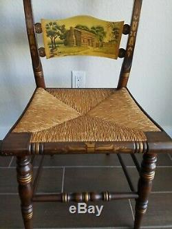 Hitchcock Chair- Abraham Lincoln Ltd. Edition #172/500 Very Good Condition