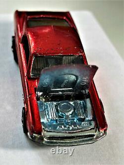 Hot Wheels Redline 1968 Custom Mustang US Great Condition in protector