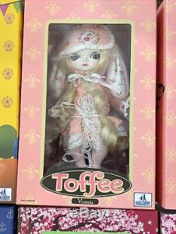 Huckleberry Toys Toffee Dolls Lot Of 4 Limited Edition Dolls. New Condition