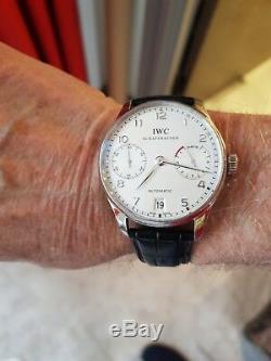 IWC Portugese Platinum Limited edition withPlat clasp great condition