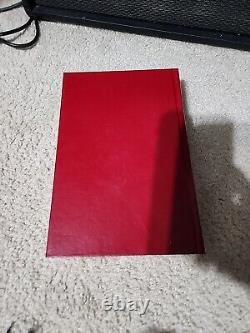 It Stephen King Library Limited Edition Red Leather Hardcover EX Condition RARE