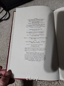 It Stephen King Library Limited Edition Red Leather Hardcover EX Condition RARE