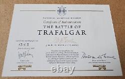 JMW Turner Battle of Trafalgar Limited Edition Framed Print EXCELLENT CONDITION