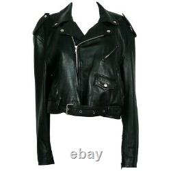 Jean paul gaultier Vintage Leather Perfecto Biker Jacket Amazing Condition L