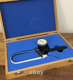 John Bull Skinfold Caliper with Wooden Case, New Condition, Body Measurement