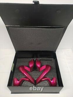 Julian Hakes Mojito Hot Pink / Fuschia Size 39 Excellent used condition