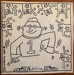 Keith Haring 1985 Coloring Book Limited Edition, Unmarked, Very Good Condition