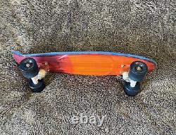 LIMITED EDITION Blue penny board 2013 signed Blue And Orange Great Condition