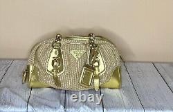 LIMITED EDITION Prada Paglia Cinghiale Handbag? Pristine Used Condition