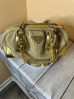 LIMITED EDITION Prada Paglia Cinghiale Handbag? Pristine Used Condition