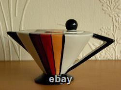 LORNA BAILEY ART DECO TEAPOT, LIMITED EDITION 1 of 1, MINT & UNUSED CONDITION