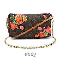 LV -Limited Edition -Pochette Accessoires Stephen Sprouse Roses Good condition