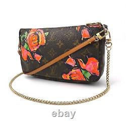 LV -Limited Edition -Pochette Accessoires Stephen Sprouse Roses Good condition