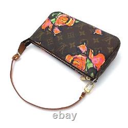 LV -Limited Edition -Pochette Accessoires Stephen Sprouse Roses Good condition