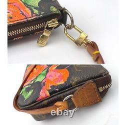 LV -Limited Edition -Pochette Accessoires Stephen Sprouse Roses Good condition