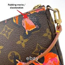 LV -Limited Edition -Pochette Accessoires Stephen Sprouse Roses Good condition