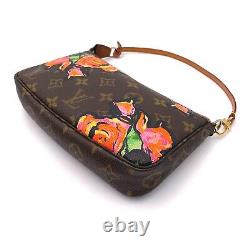 LV -Limited Edition -Pochette Accessoires Stephen Sprouse Roses Good condition