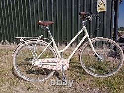 Ladies Orla Kiely Limited Edition Olive and Orange Woman Bike Good Condition