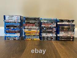 Large Blu Ray Collection of Hit Films, 80+ discs, all in excellent condition