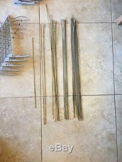 Lgb Catenary Set-lot. 36 Masts And 96.75 Feet Of Wire. New Excelent Condition