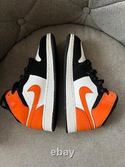 Limited Edition Air Jordan 1 Mid Shattered Backboard, Size UK 5, Great Condition