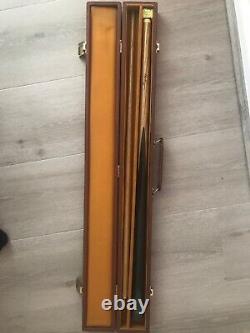 Limited Edition Alex Higgins BCE Pool Cue Amazing Condition with case