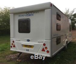 Limited Edition Bailey Ranger GT60 540/6 Triple bunk superb condition