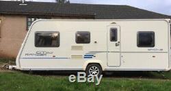 Limited Edition Bailey Ranger GT60 540/6 Triple bunk superb condition