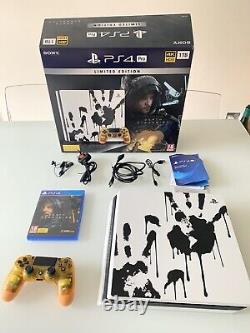Limited Edition Death Stranding Sony PS4 Pro Boxed Complete In Mint Condition