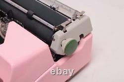 Limited Edition Olympia SM9 Pink Typewriter, Vintage, Mint Condition, Manual