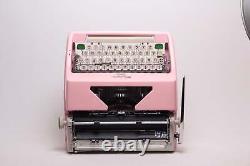 Limited Edition Olympia SM9 Pink Typewriter, Vintage, Mint Condition, Manual