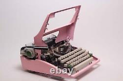 Limited Edition Olympia SM9 Pink Typewriter, Vintage, Mint Condition, Manual