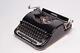 Limited Edition Patria Black Typewriter, Vintage, Mint Condition, Manual