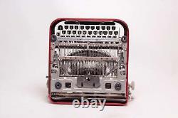 Limited Edition Patria Red Typewriter, Vintage, Mint Condition, Manual