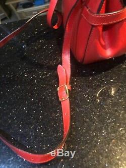 Limited Edition Red Mulberry Bag- In Very Good Condition