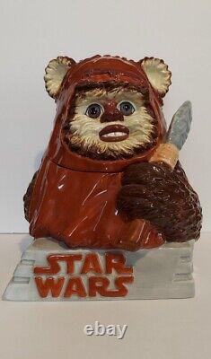 Limited Edition Star Wars Ewok Cookie Jar Perfect Condition No Damage