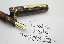 Limited Edition Tibaldi (Montegrappa) Celluloid Fountain Pen Near MINT Condition