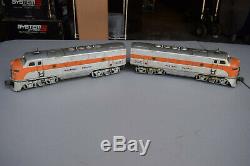 Lionel Post-War #2345 F3 Western Pacific Diesel AA Units Good Condition (Rare)